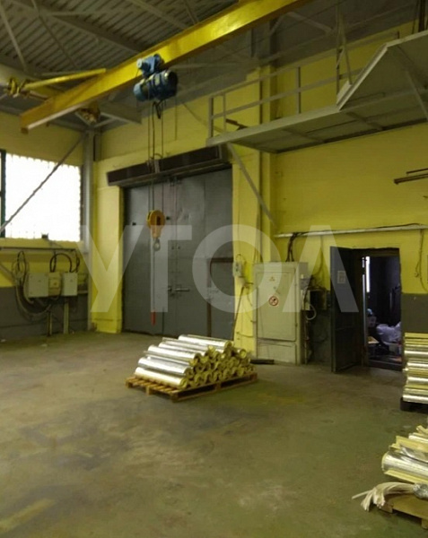 Аренда производственного помещения 580 м2 кран-балка 3,2 тонны